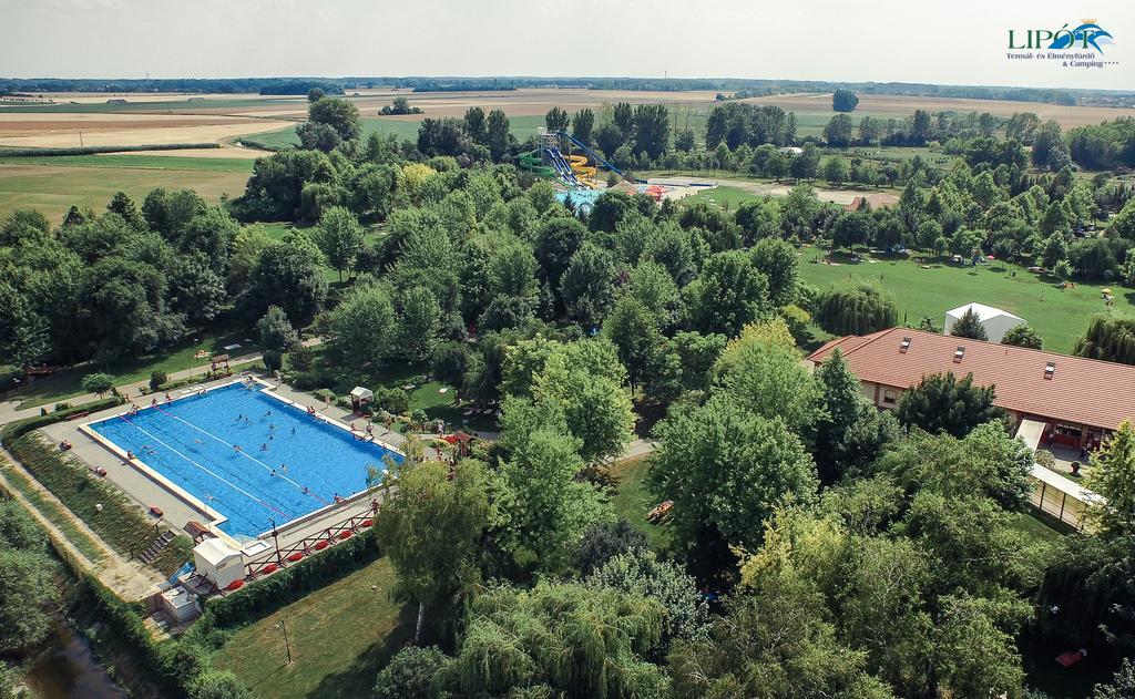 Lipót Termál Camping Hotel Exterior foto