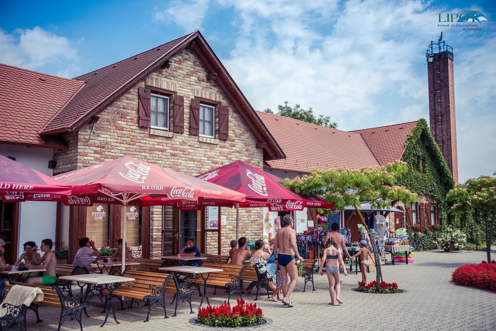 Lipót Termál Camping Hotel Exterior foto